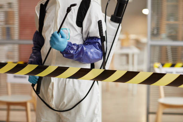 Professional Sewage Cleanup technician working in Pennsauken, NJ